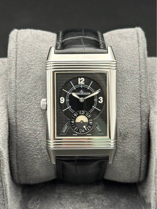 JLC Grande Reverso 986 Duo Date Ref. Q3748421 Like New FULL SET Duoface