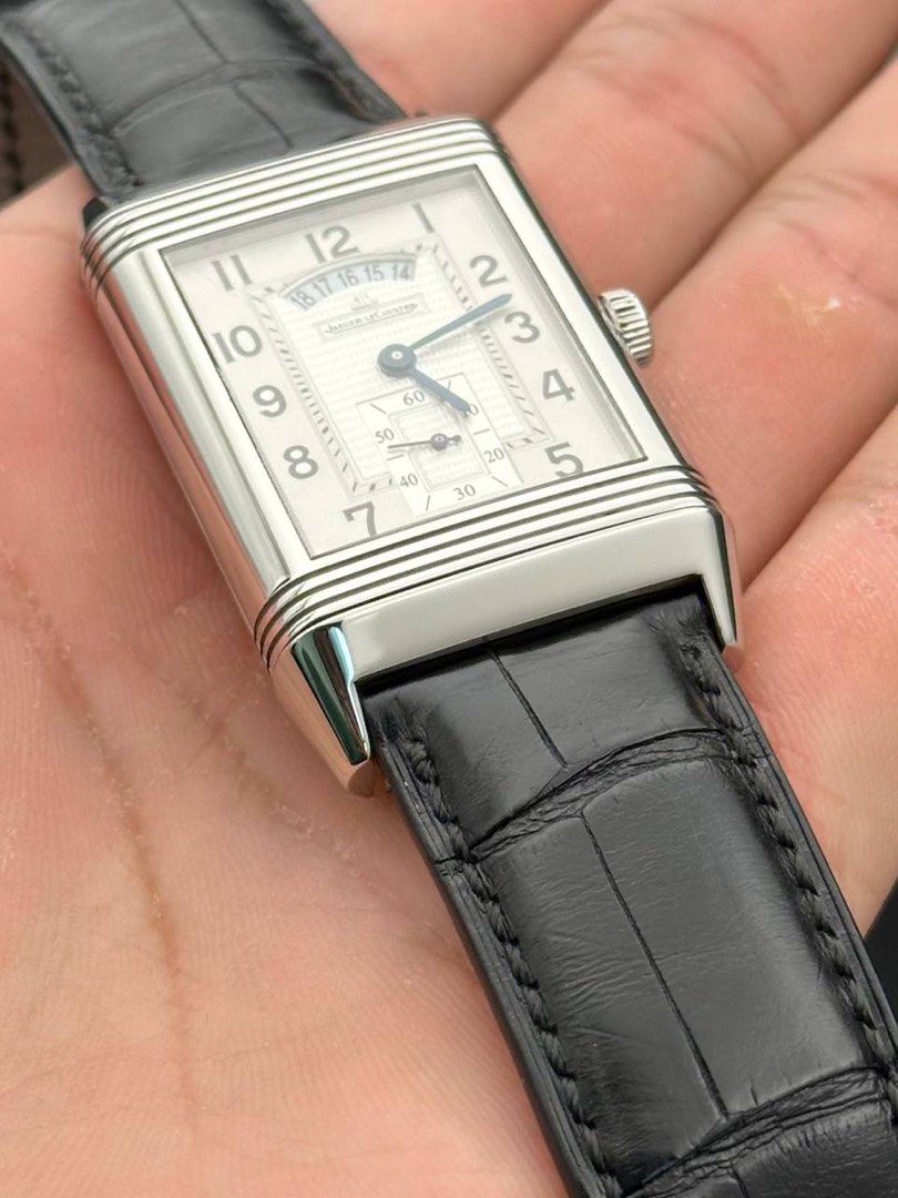 JLC Grande Reverso 986 Duo Date Ref. Q3748421 Like New FULL SET Duoface