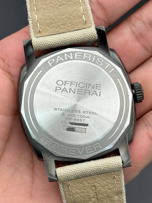 47mm PAM00532 Panerai Black DLC Radiomir 1940 3 Days Manual Wind Limited Edition 500 pieces PAM 532