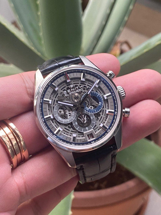 Zenith chronomaster Skeleton dial
