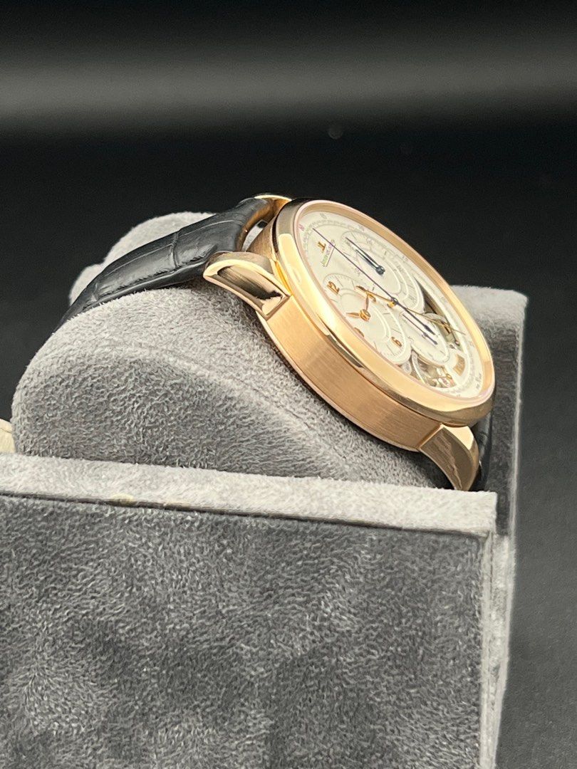 SERVICED JLC Duometre Chronographe Rose Gold Cal 380