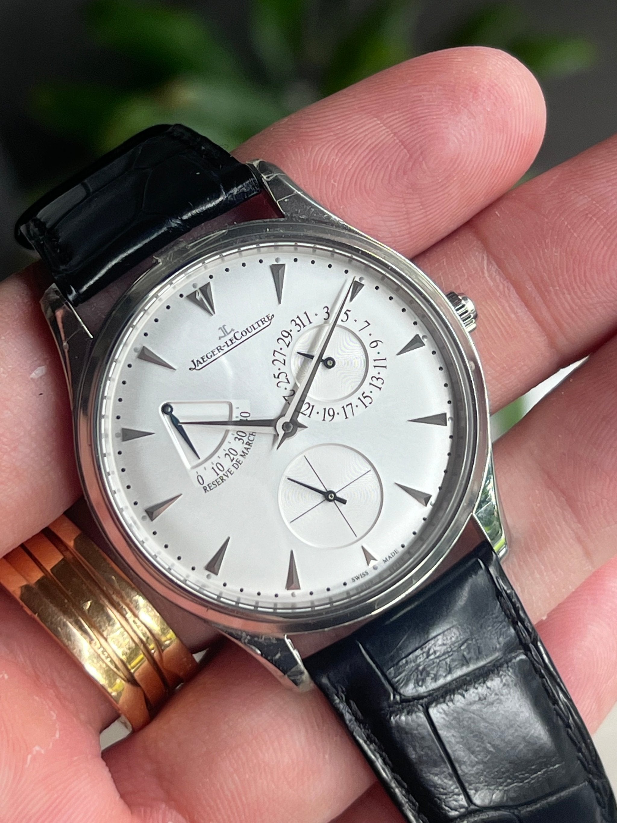 Brand New Old Stock JLC Q1378420 Master Control Ultra Thin Grande Reserve de Marche