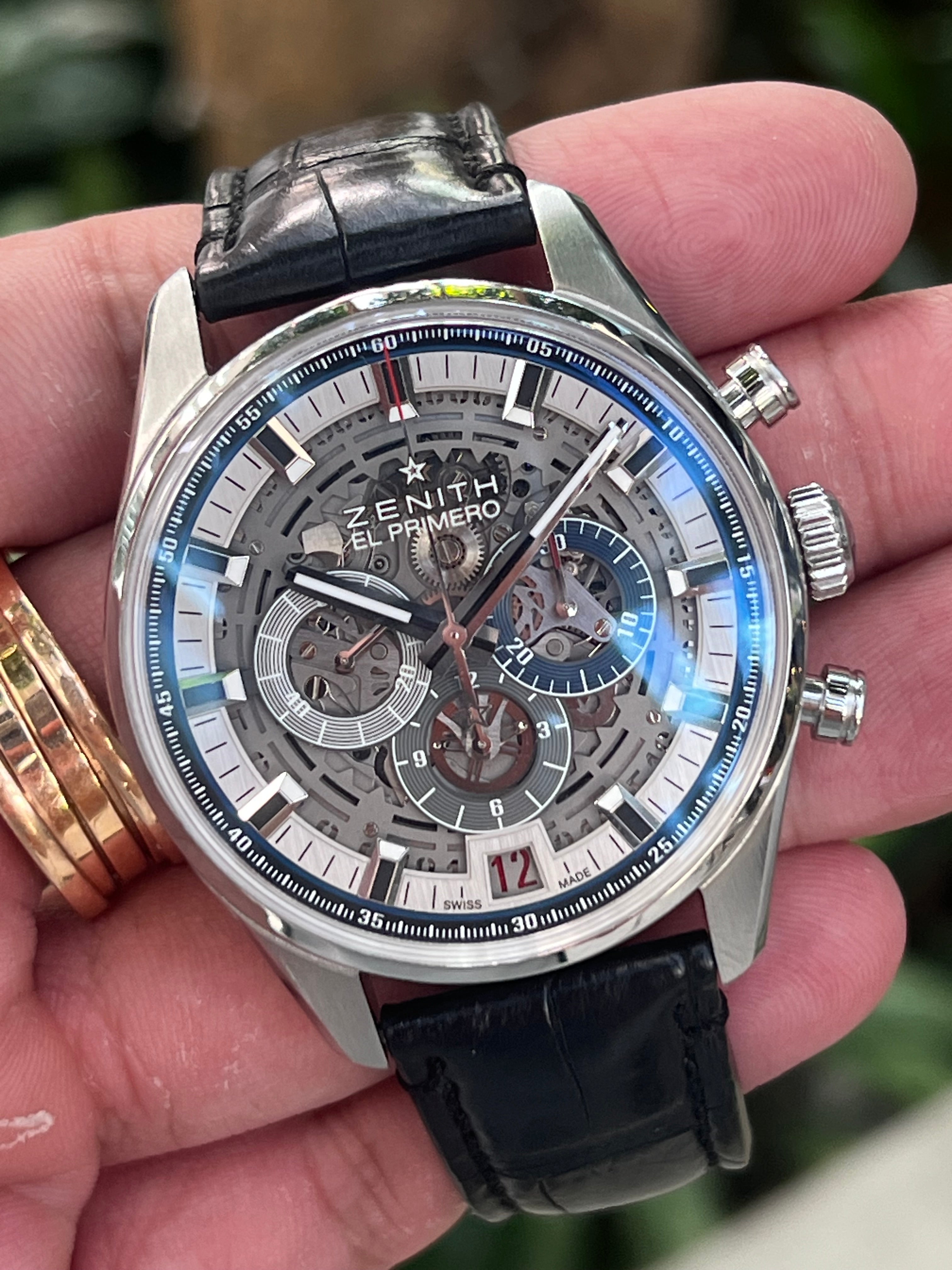 Zenith Chronomaster Openworked Skeleton dial