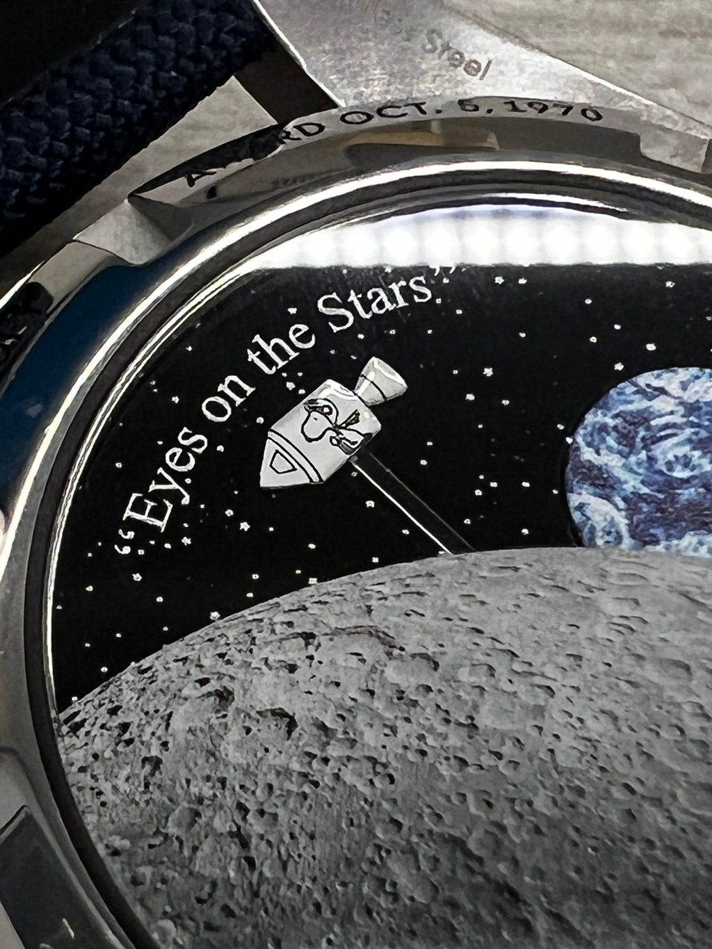 Omega Speedmaster Professional Chronograph Anniversary Series Silver Snoopy Award