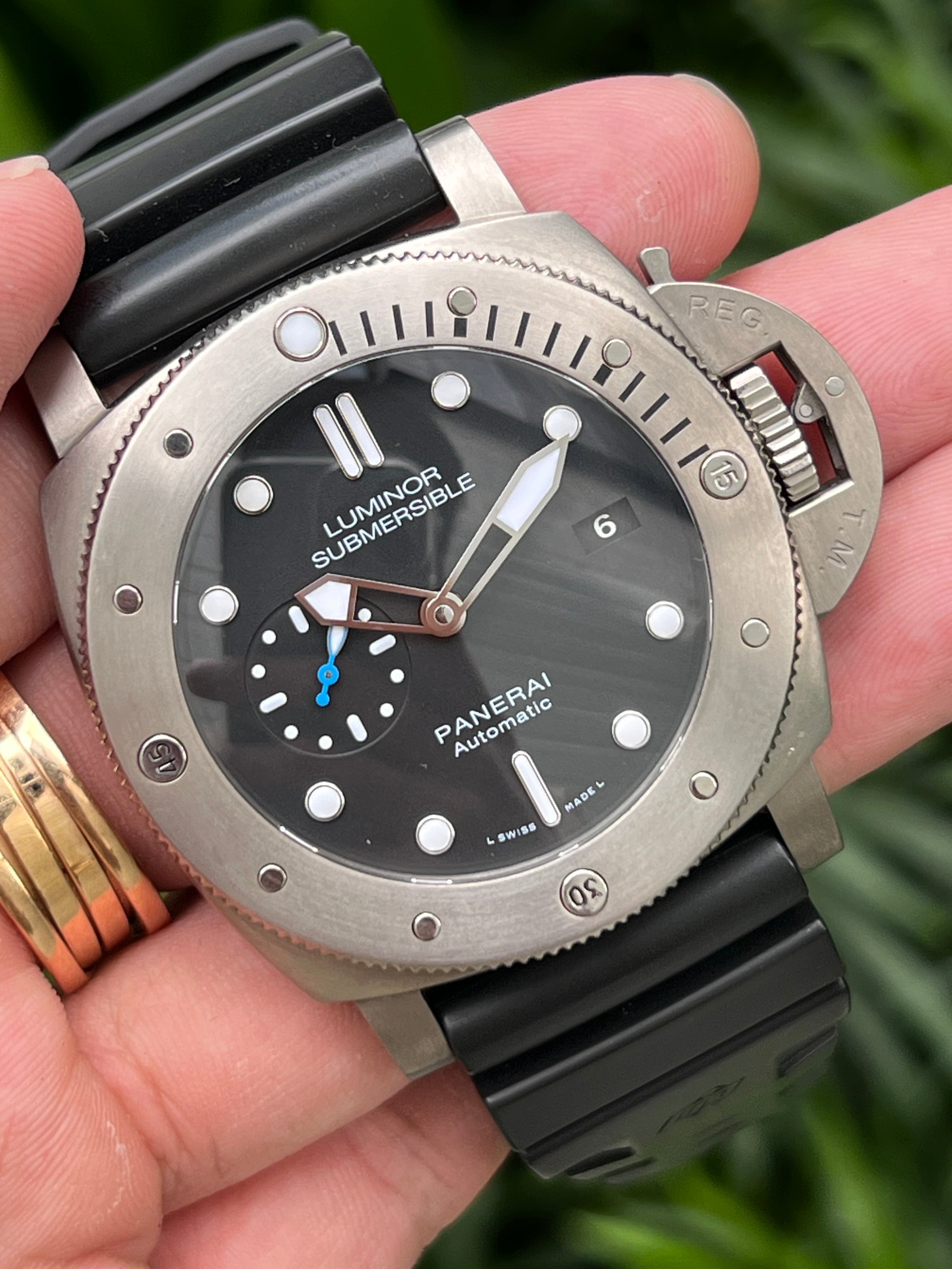 47mm PAM01305 Panerai Luminor Submersible Titanium / Titanimo