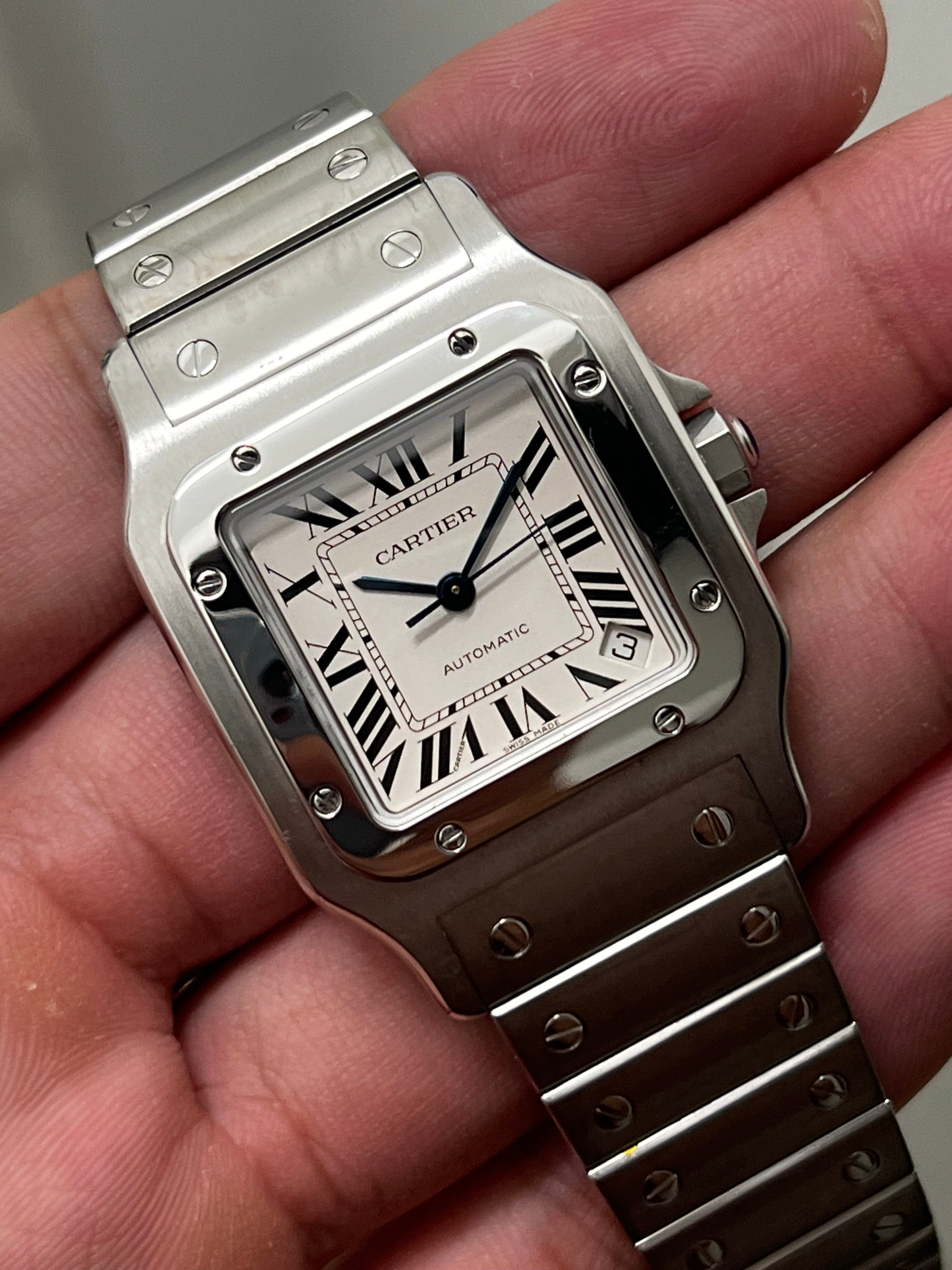 Cartier Santos Galbee 2823 XL Stainless Steel