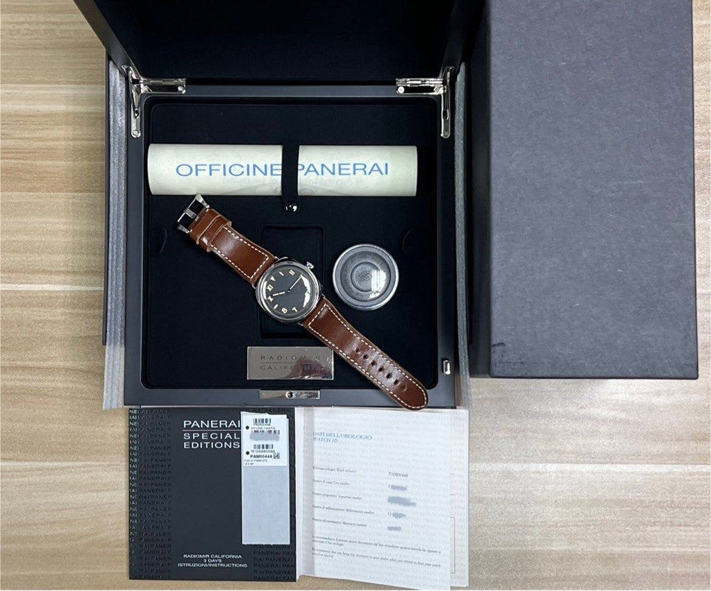 47mm PAM00448 Panerai Radiomir California Dial Special Edition 3 Days Manual Winding Full Set