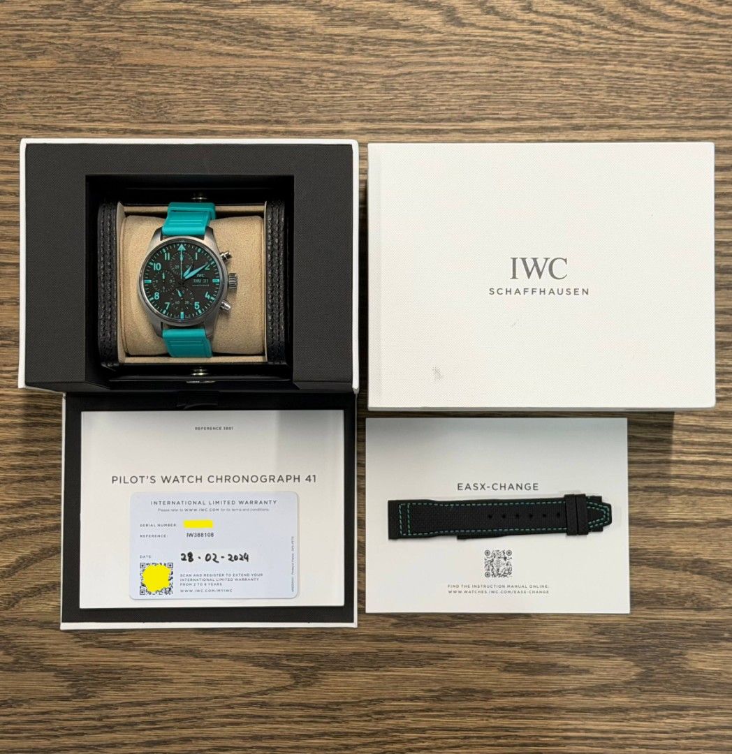 IWC Pilot's Watch Chronograph Mercedes-AMG Petronas F1 IW388108 (2025)