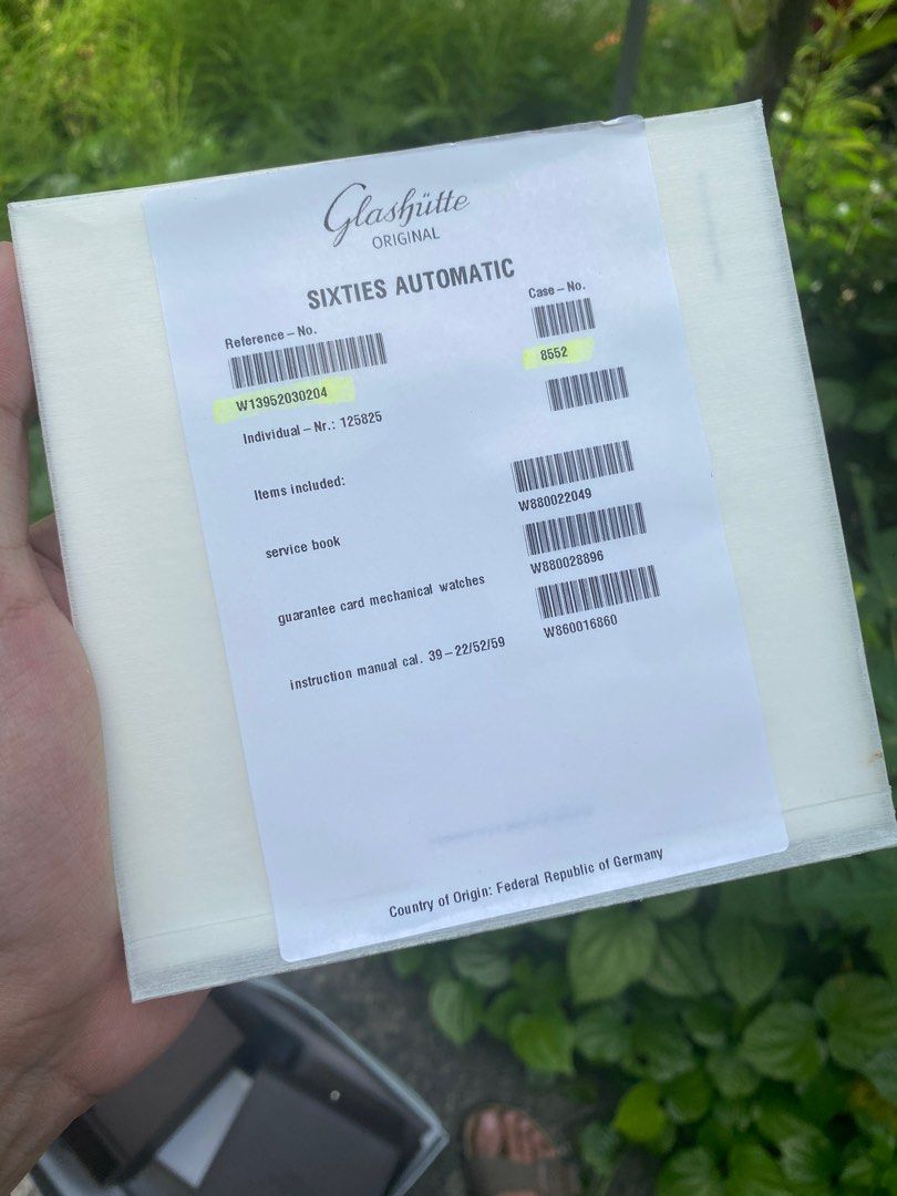 Glashutte Original Sixities Green