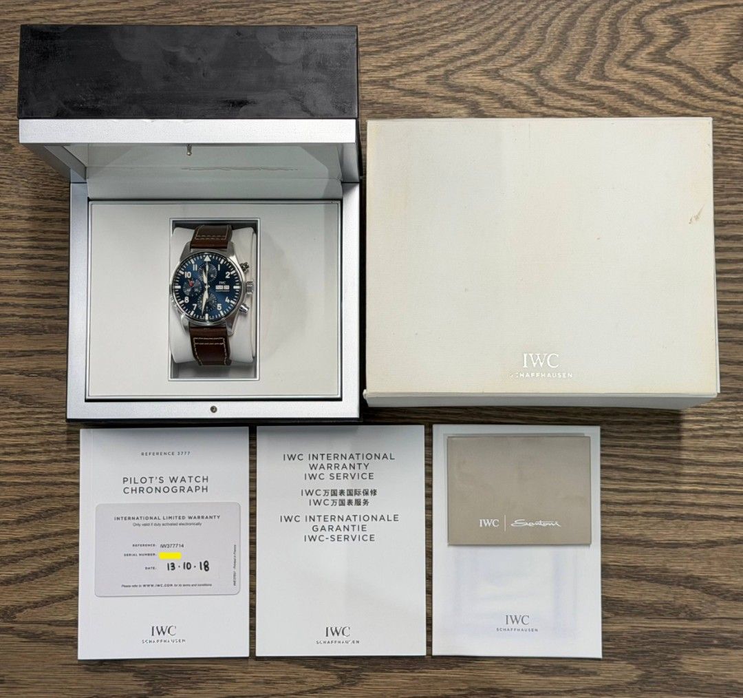 IWC Pilot's Watch Chronograph 'Le Petit Prince' IW377714 (2018)
