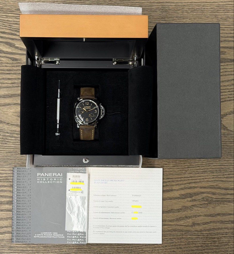 Panerai Luminor 1950 3 Days Power Reserve PAM00423 (2012)