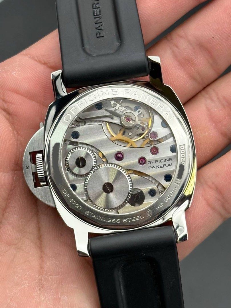 PAM00112 44mm Panerai Luminor Base Sapphire Caseback Sandwich dial