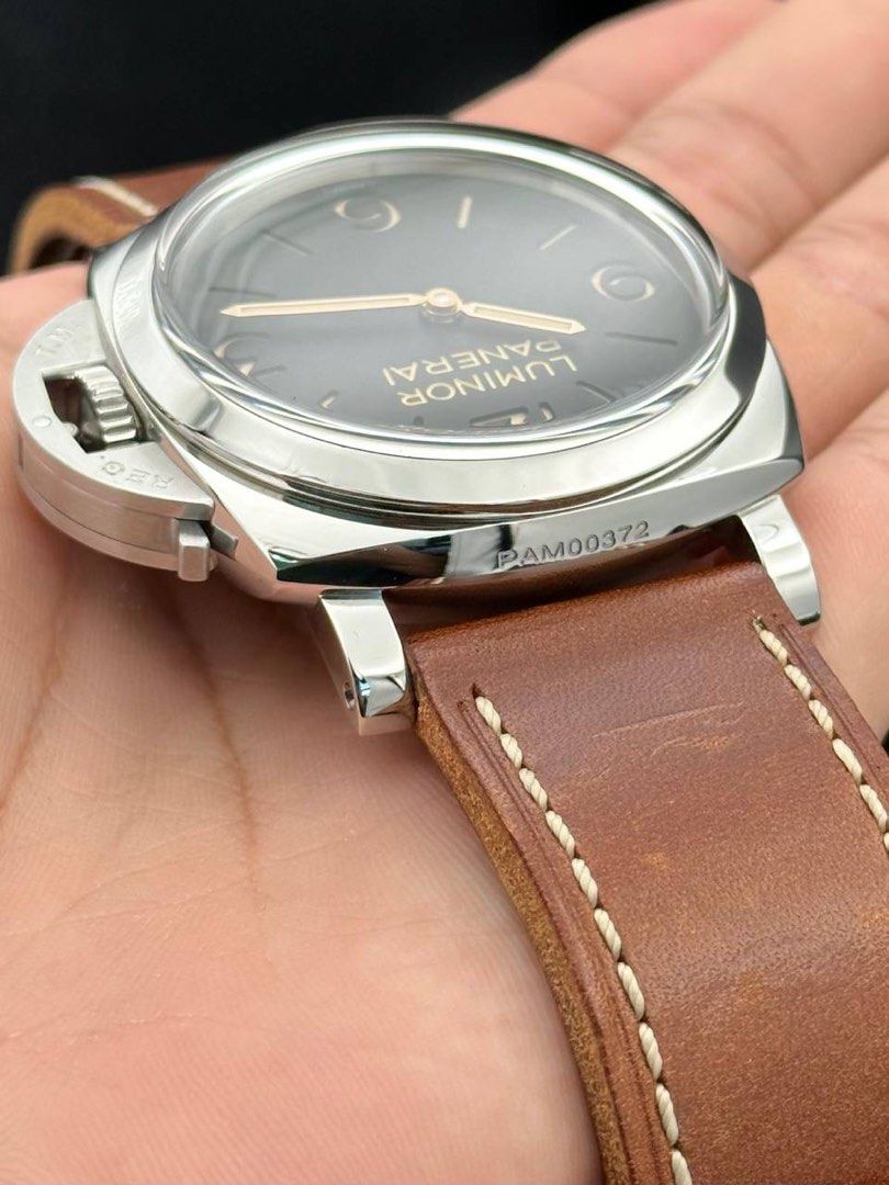 PAM00372 Acrylic Plexiglass Crystal 47mm Panerai Luminor 1950 3 Days Manual Wind 372