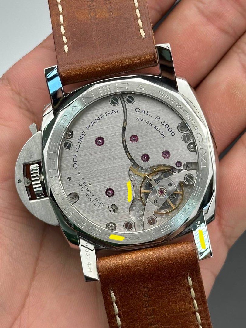 PAM00372 Acrylic Plexiglass Crystal 47mm Panerai Luminor 1950 3 Days Manual Wind 372