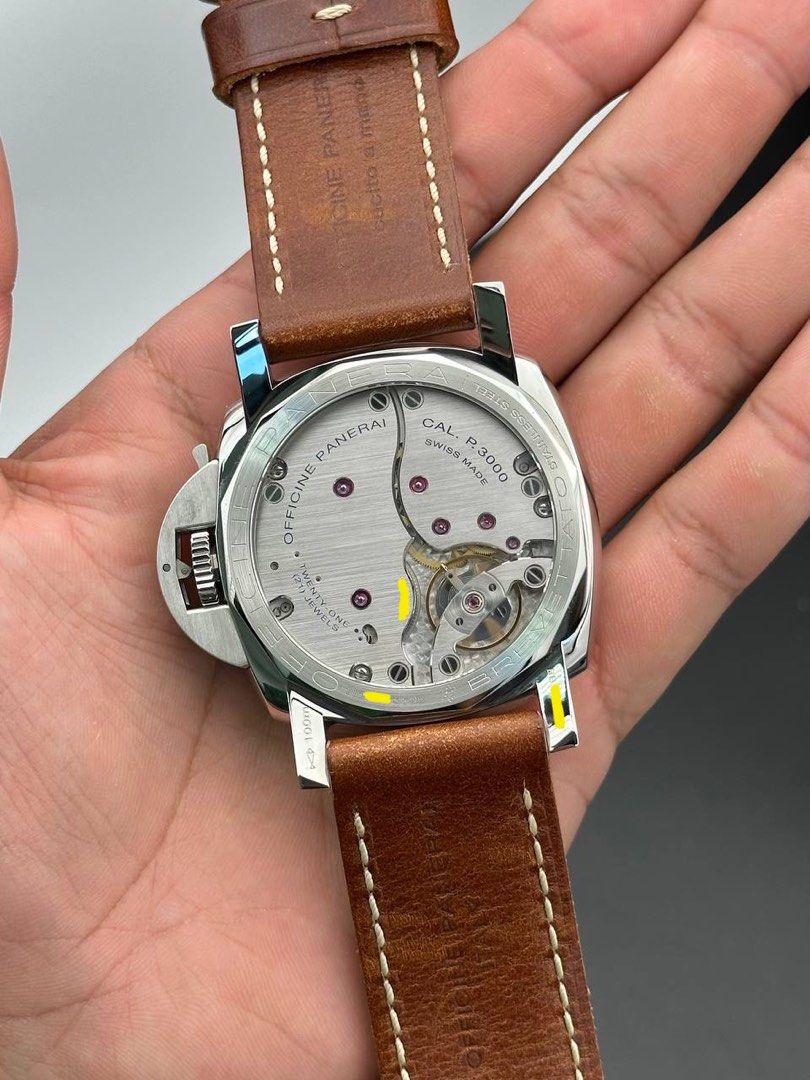 PAM00372 Acrylic Plexiglass Crystal 47mm Panerai Luminor 1950 3 Days Manual Wind 372