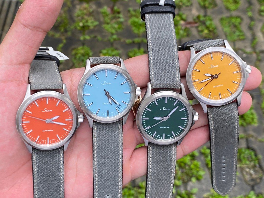 COLLECTOR SET Pastel SINN 556I Coral Aubergine Tiffany Green 556 yellow orange green blue