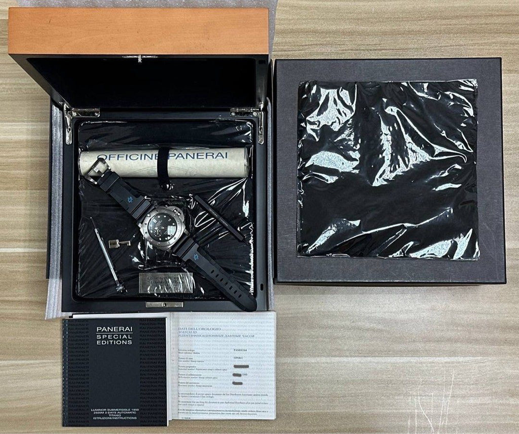 PAM00364 47mm Titanium 2500M Luminor Submersible Titanimo Full Set Special Edition PAM 364
