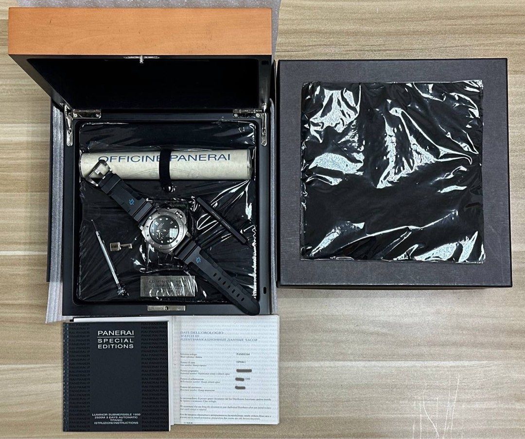 PAM00364 47mm Titanium 2500M Luminor Submersible Titanimo Full Set Special Edition PAM 364