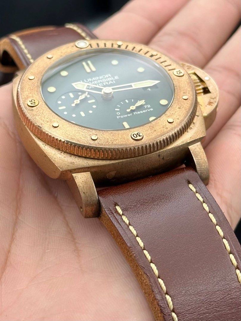 Panerai PAM00507 Bronzo Luminor Submersible 1950 47mm 3 Days Power Reserve Limited Edition FULL SET Mint Condition Pam 507