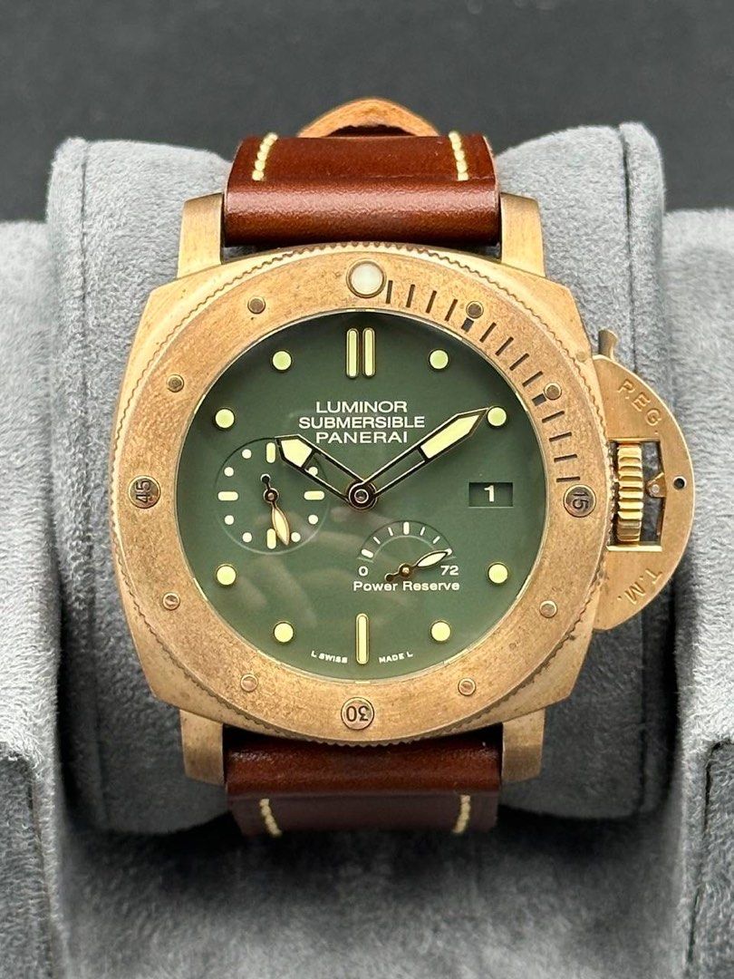 Panerai PAM00507 Bronzo Luminor Submersible 1950 47mm 3 Days Power Reserve Limited Edition FULL SET Mint Condition Pam 507
