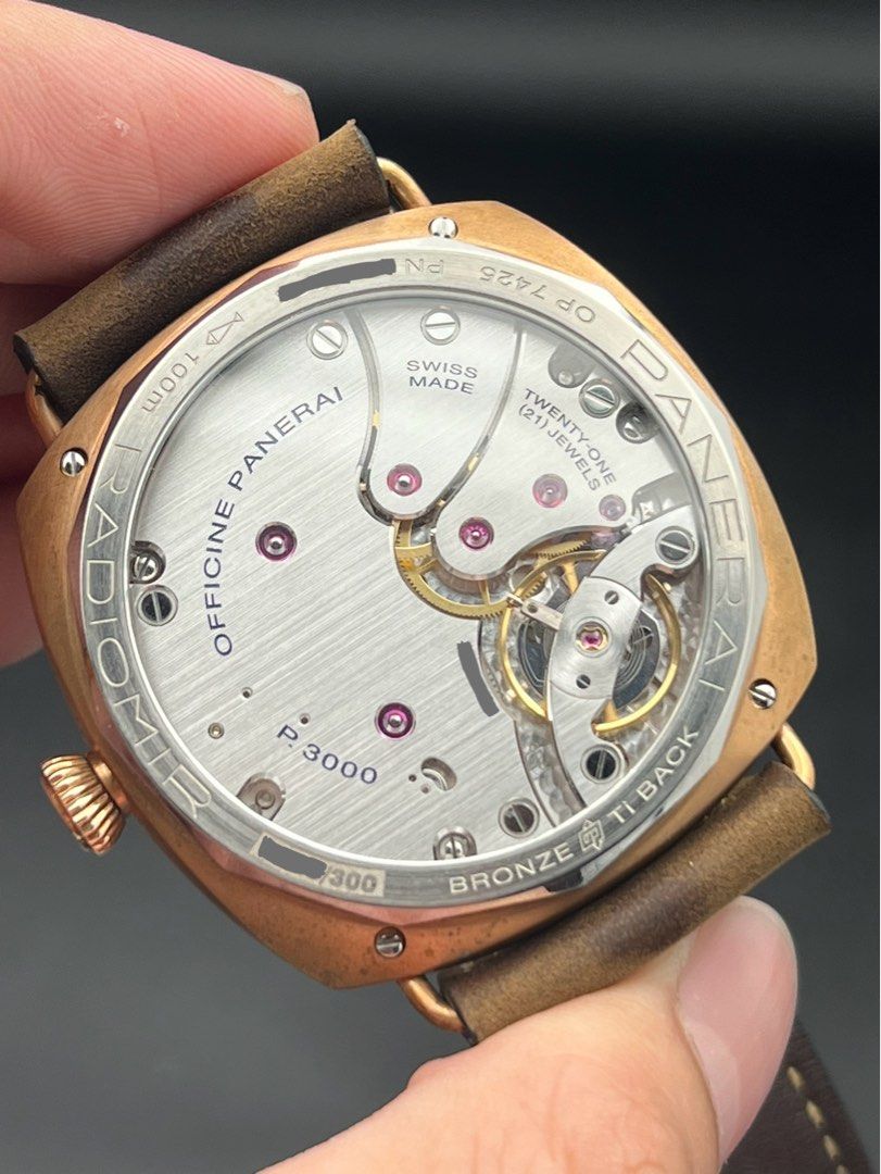 45mm PAM00760 Panerai Radiomir Bronzo Green Ombre Textured Gradient dial Manual Wind 2022 Full Set