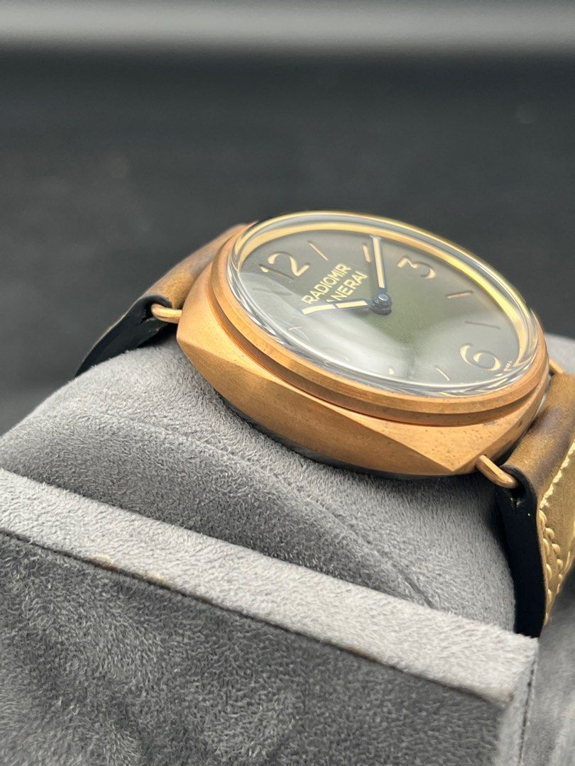 45mm PAM00760 Panerai Radiomir Bronzo Green Ombre Textured Gradient dial Manual Wind 2022 Full Set