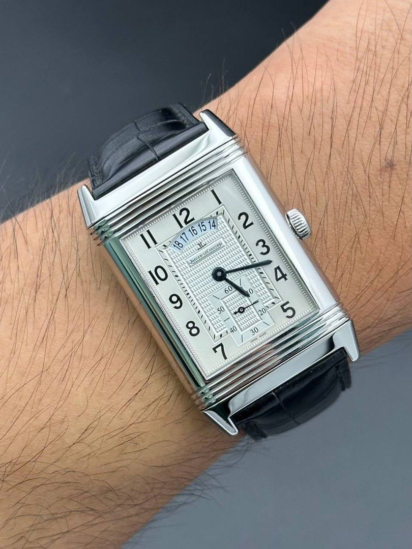 JLC Grande Reverso 986 Duo Date Ref. Q3748421 Like New FULL SET Duoface