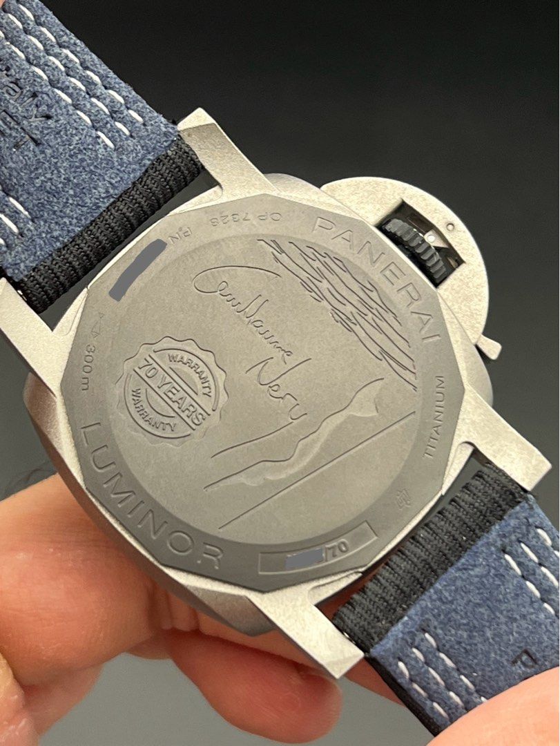 PAM01122 Panerai Luminor Marina 1950 3 Days Automatic Guillaume Nery Ediiton Grey Dial