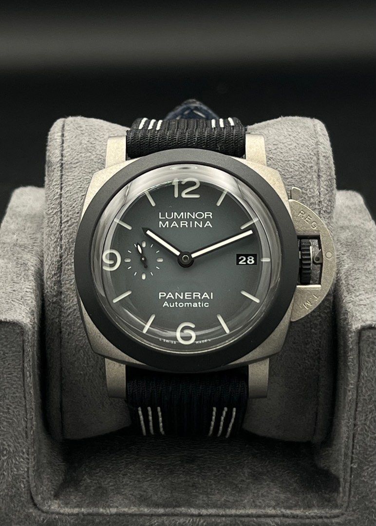 PAM01122 Panerai Luminor Marina 1950 3 Days Automatic Guillaume Nery Ediiton Grey Dial