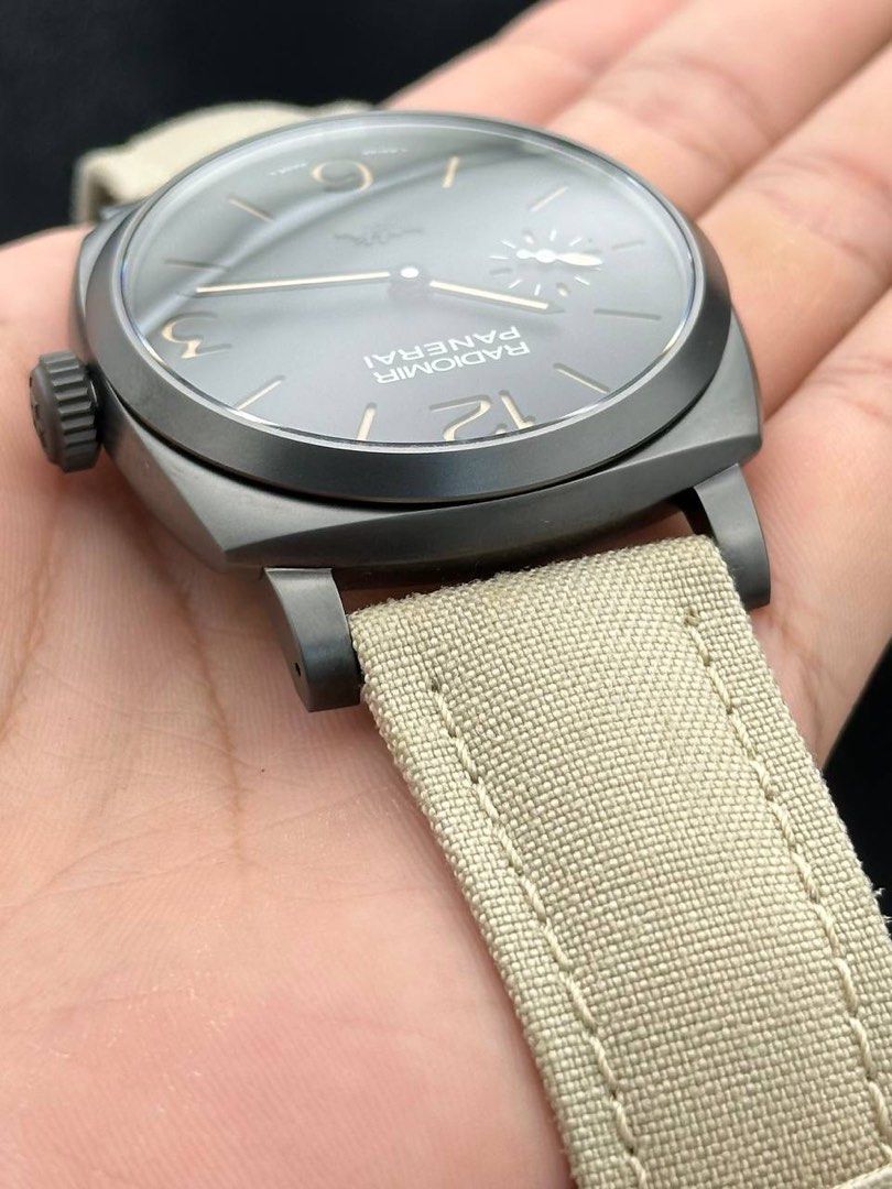 47mm PAM00532 Panerai Black DLC Radiomir 1940 3 Days Manual Wind Limited Edition 500 pieces PAM 532