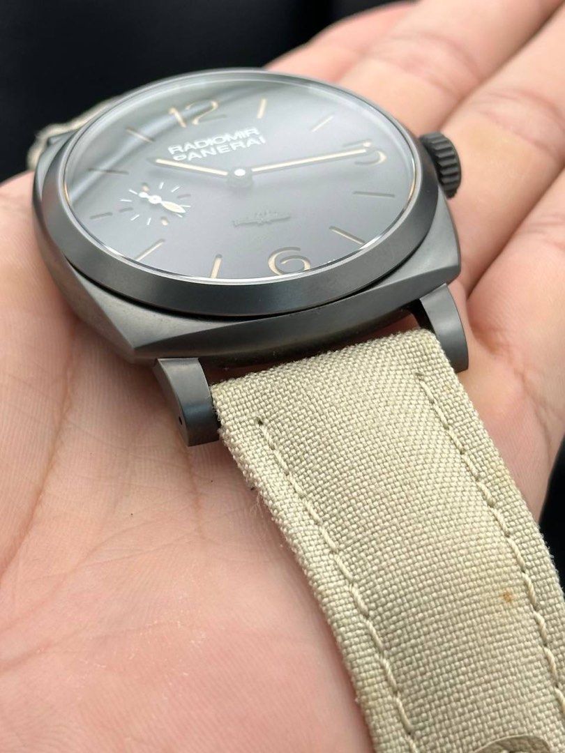 47mm PAM00532 Panerai Black DLC Radiomir 1940 3 Days Manual Wind Limited Edition 500 pieces PAM 532