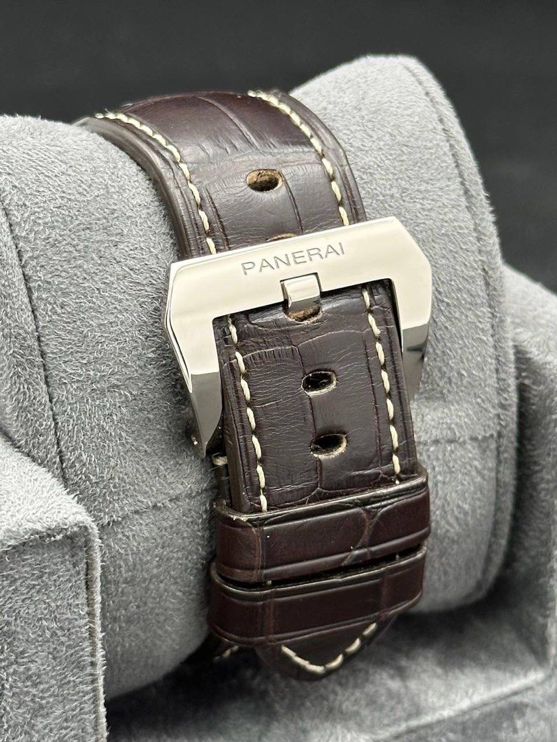 Panerai PAM00373 Radiomir Platino 47mm Brown Tobacco Dial 3 Days Limited Edition FULL SET Like New Pam 373