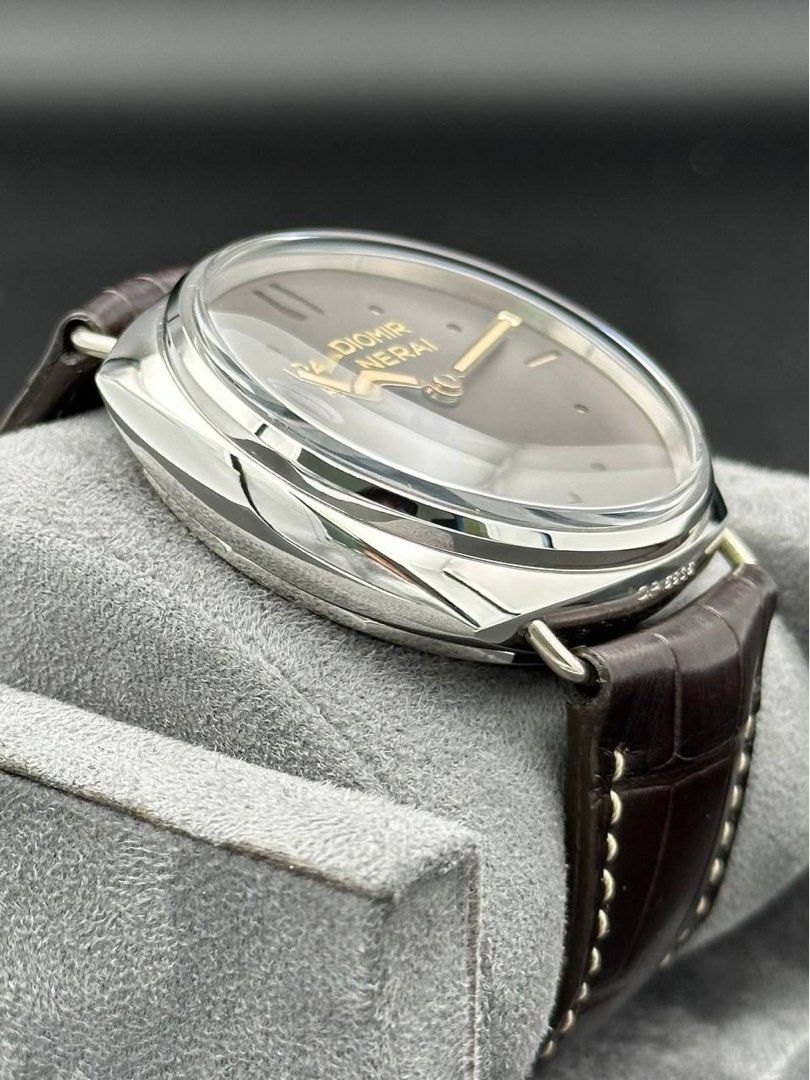 Panerai PAM00373 Radiomir Platino 47mm Brown Tobacco Dial 3 Days Limited Edition FULL SET Like New Pam 373