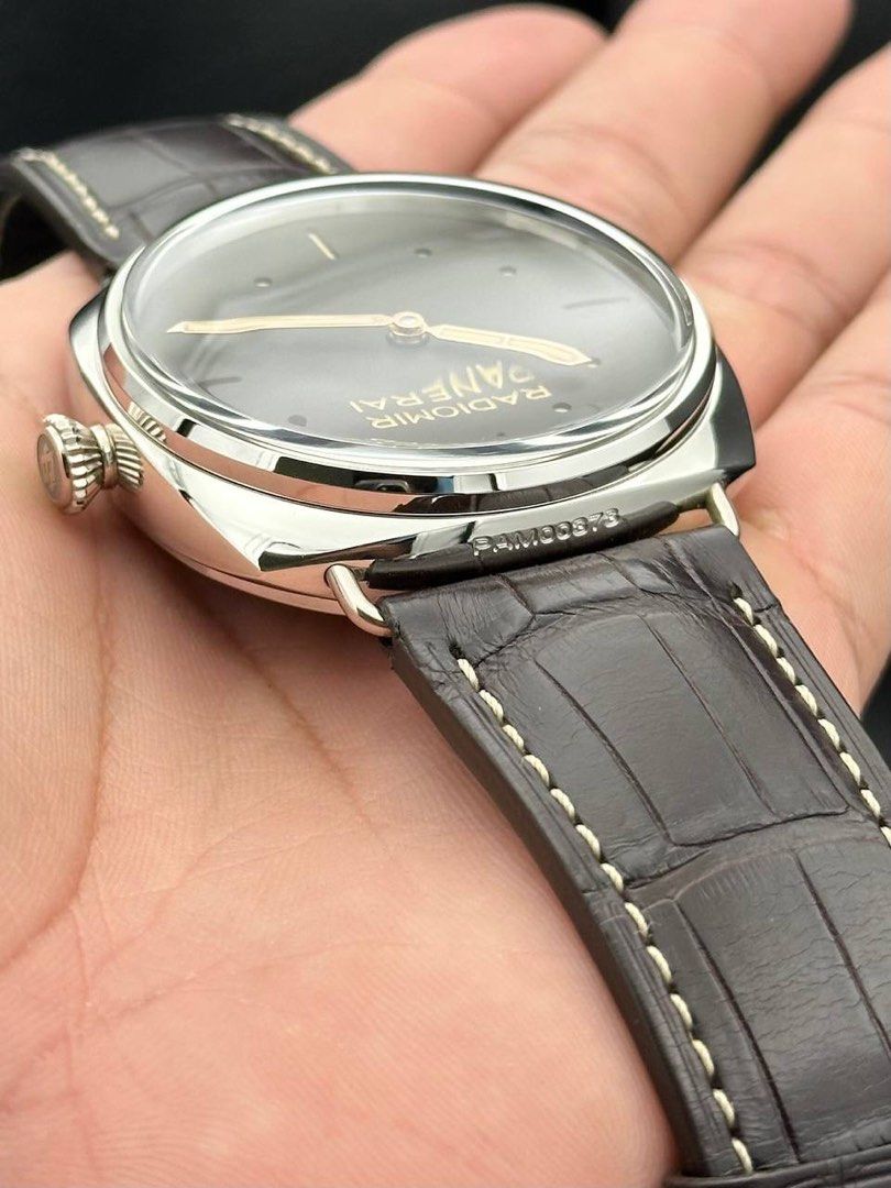 Panerai PAM00373 Radiomir Platino 47mm Brown Tobacco Dial 3 Days Limited Edition FULL SET Like New Pam 373