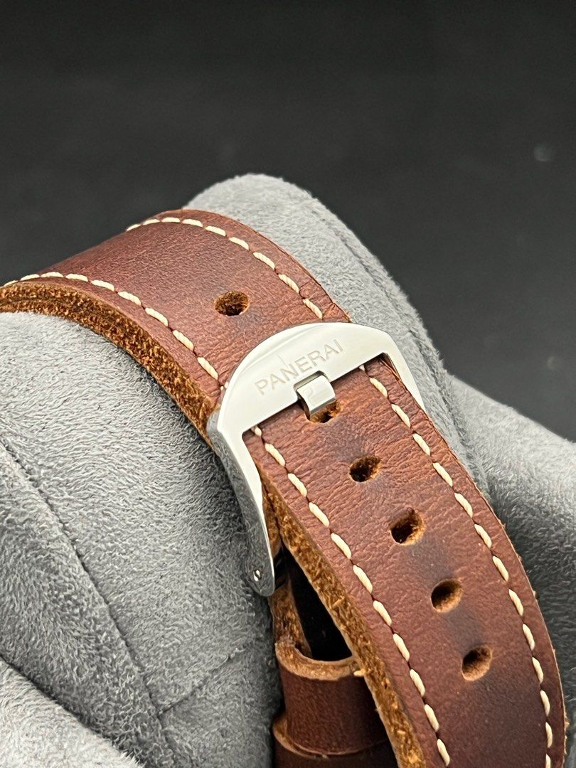 47mm PAM00736 Panerai Titanium Radiomir Green dial 1940 Cushion Case Sandwich dial Boutique exclusive special edition Full Set