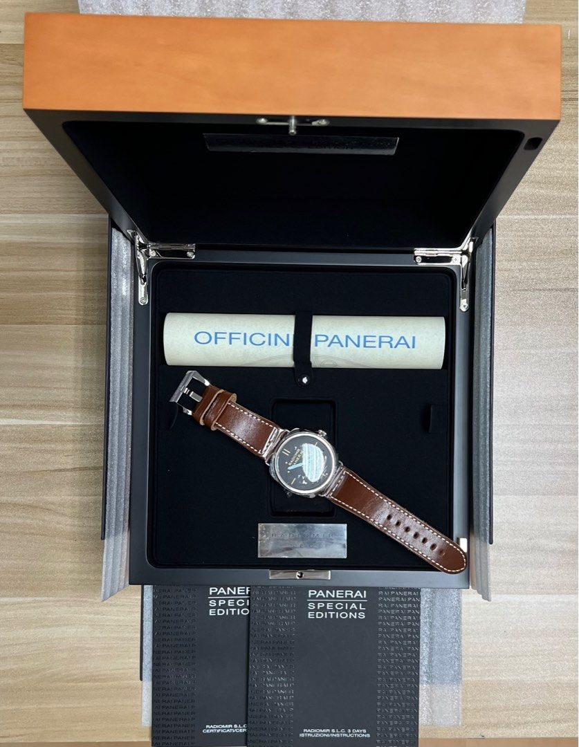 47mm PAM00449 Radiomir S.L.C SLC Dial Special Edition Full set Anonymous Dial