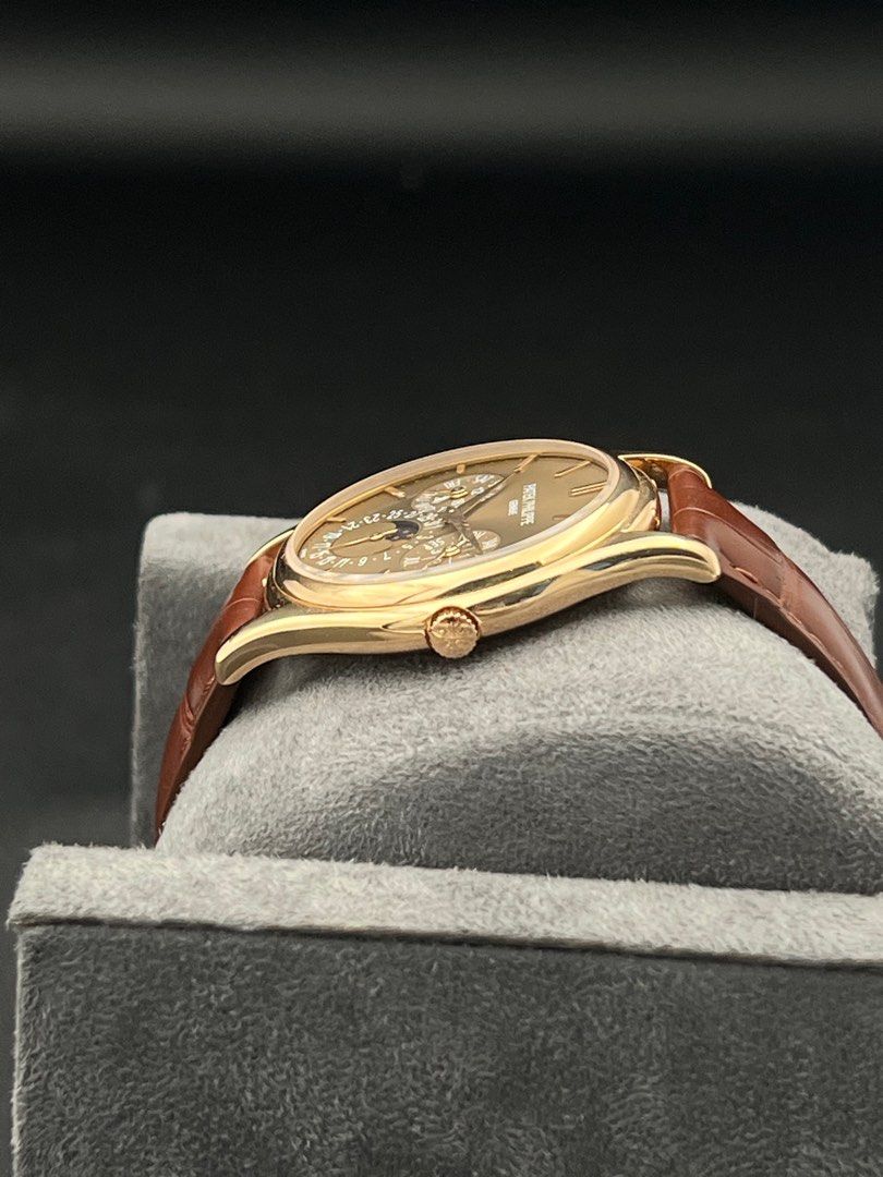 5140r Patek Philippe Perpetual Calendar Rose Gold Coffee Brown Dial