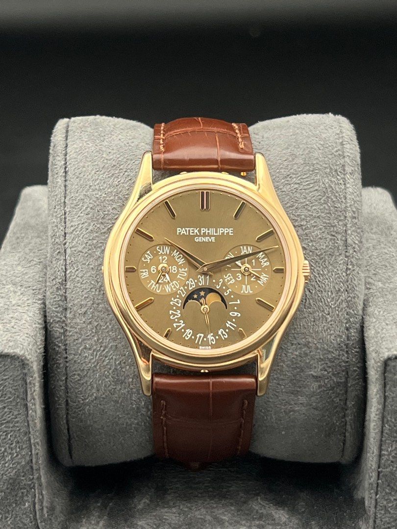 5140r Patek Philippe Perpetual Calendar Rose Gold Coffee Brown Dial