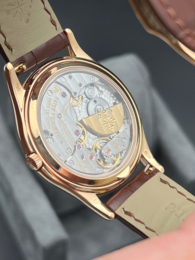 5140r Patek Philippe Perpetual Calendar Rose Gold Coffee Brown Dial