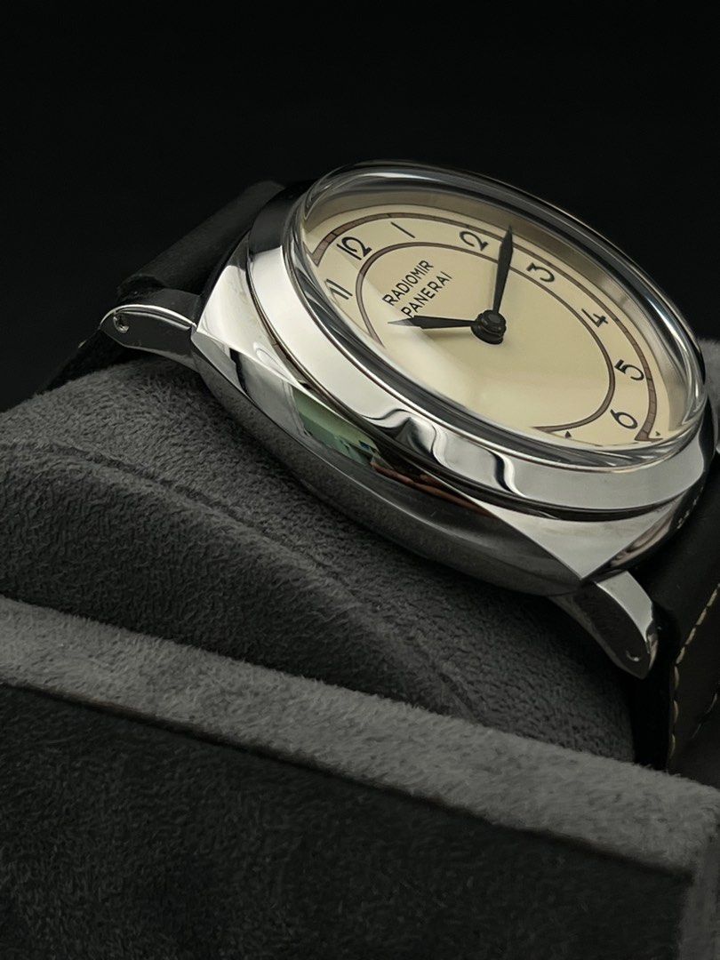 47mm PAM00791 Panerai Radiomir 1940 Cushion Case Art Deco Beige White Dial Special Edition