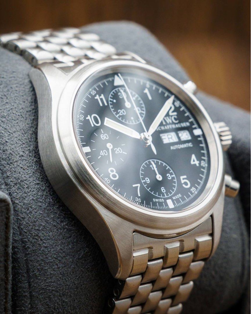 IWC Flieger Chronograph IW3706 on Bracelet (2002)