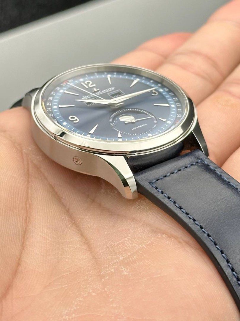 Jaeger LeCoultre Master Control Calendar Limited Edition 800 Pieces Blue Ref. Q4148480 FULL SET Like New JLC