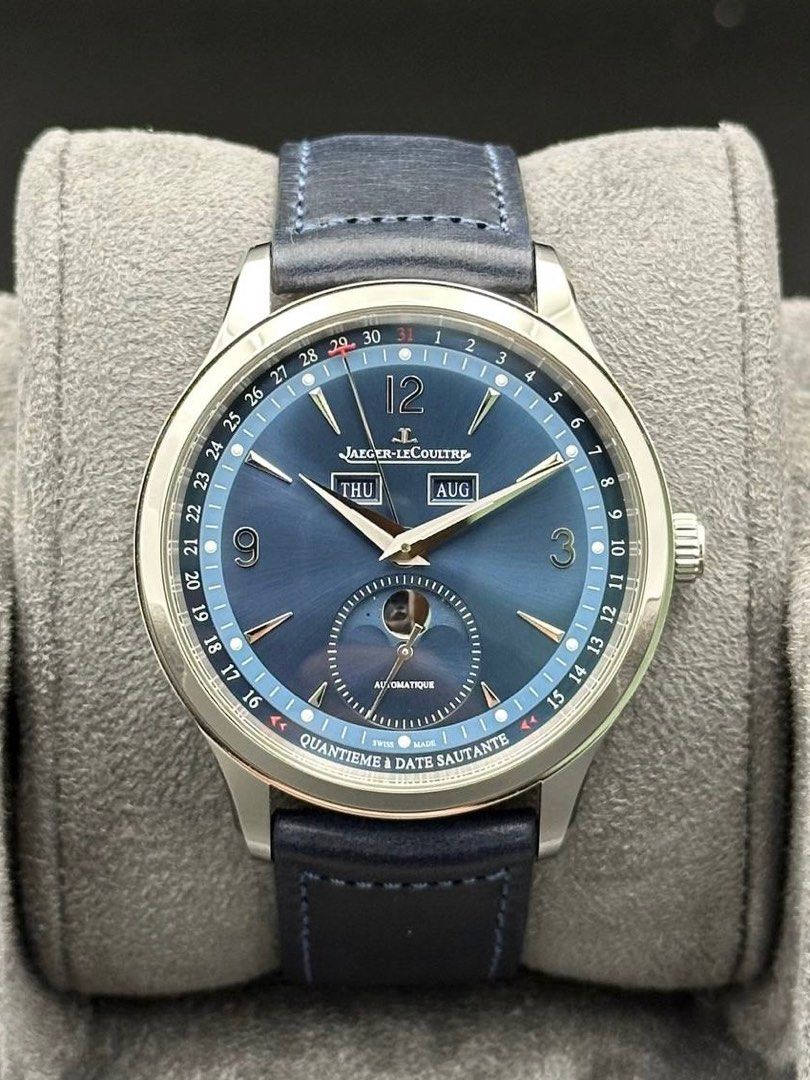 Jaeger LeCoultre Master Control Calendar Limited Edition 800 Pieces Blue Ref. Q4148480 FULL SET Like New JLC