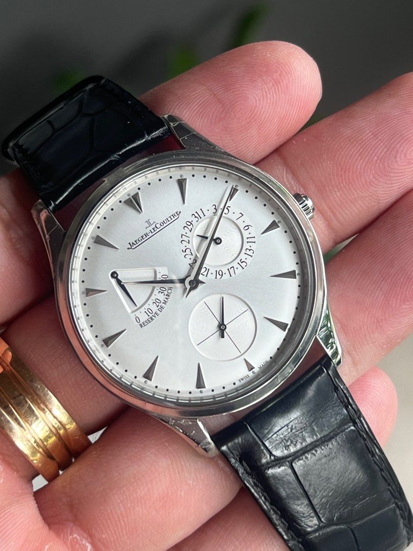 NOS Q1378420 JLC Master Control Ultra Thin Reserve De Marche 176.8.38.S