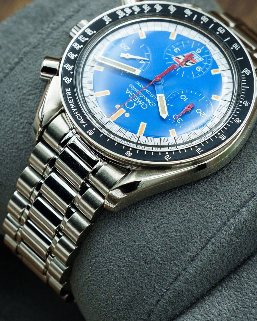 Omega Speedmaster Reduced Schumacher Blue Cart 3510.80 (2002)