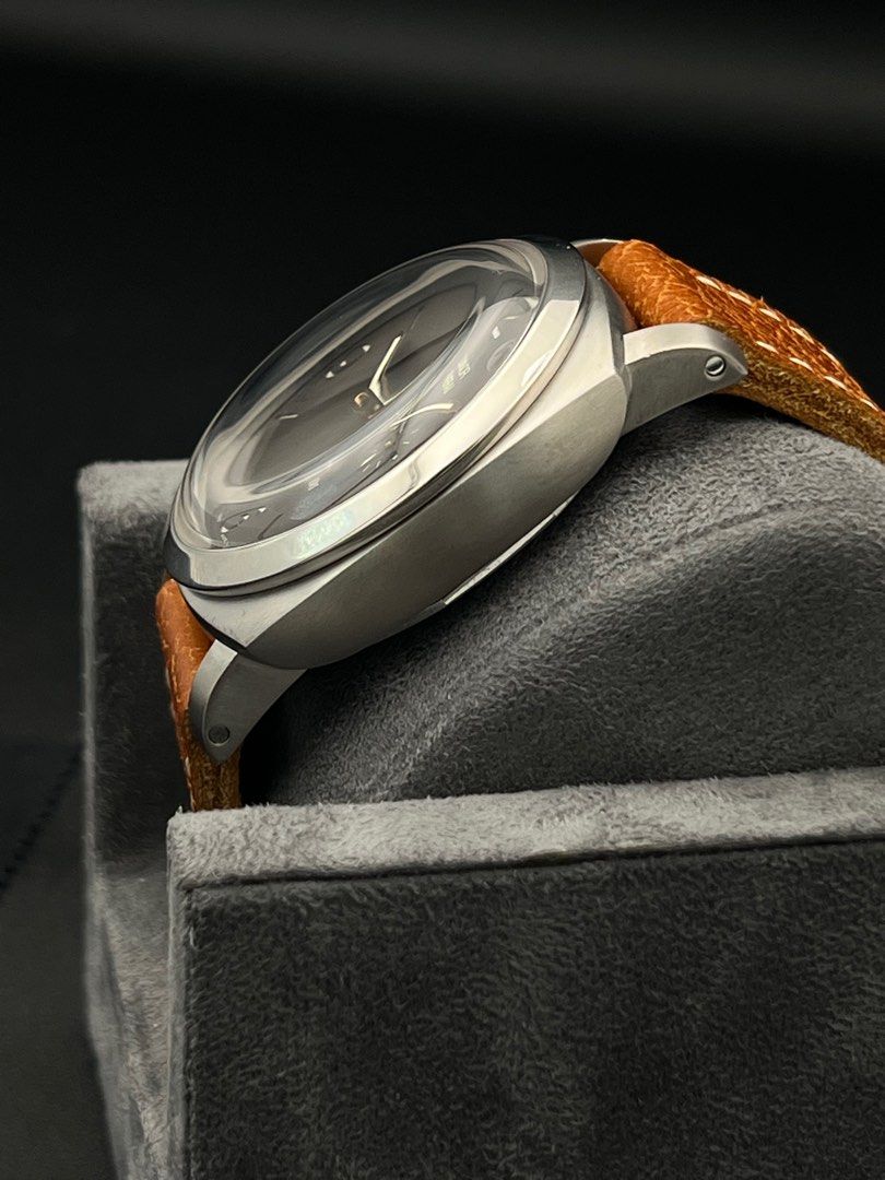 47mm PAM00368 Panerai Luminor Special Edition 1950 Fiddy Titanium Tobacco Brown dial Destro Lefty