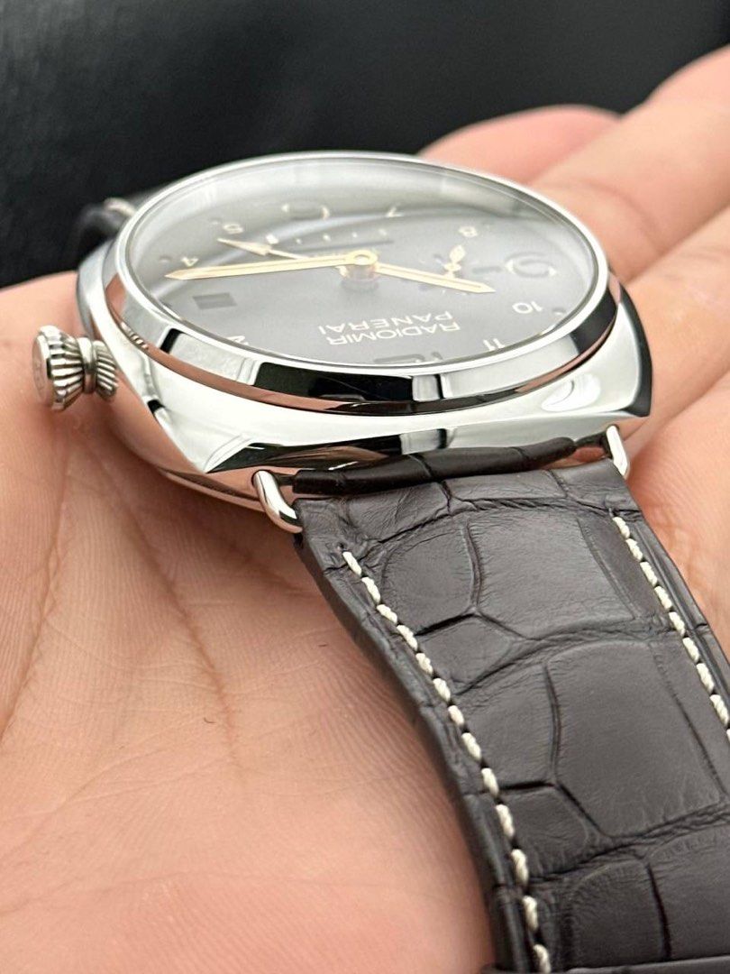 PAM00391 47mm Panerai Radiomir GMT Tobacco Brown Dial 7/300 Limited Boutique Edition Full set Like New