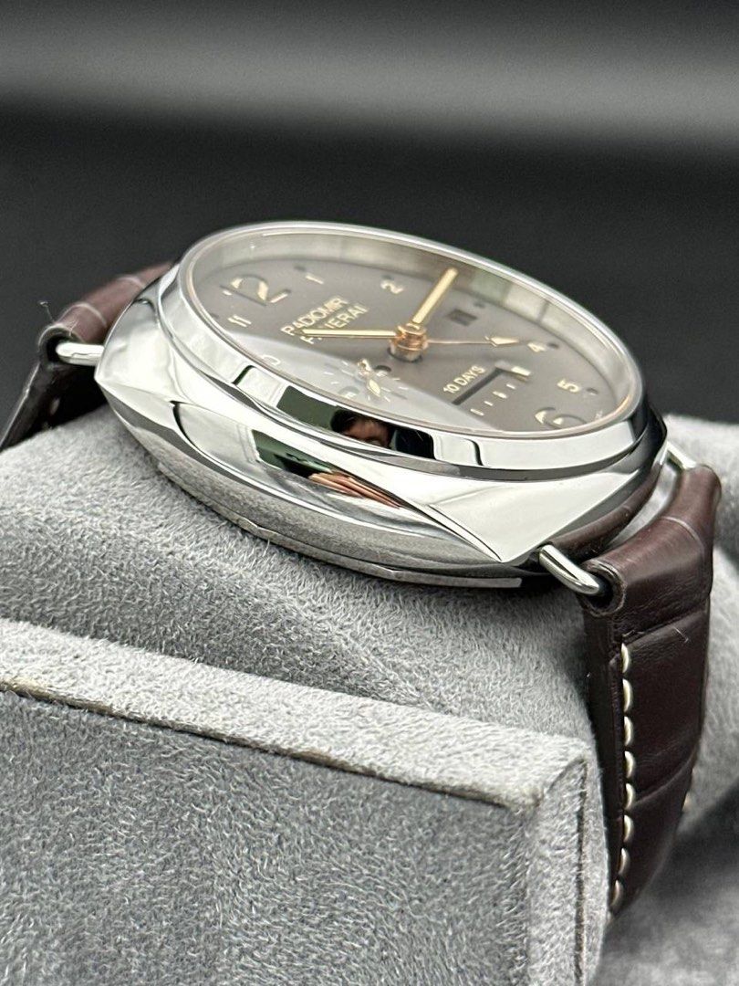 PAM00391 47mm Panerai Radiomir GMT Tobacco Brown Dial 7/300 Limited Boutique Edition Full set Like New