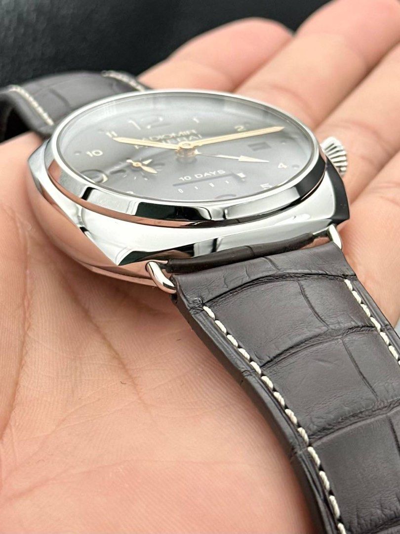 PAM00391 47mm Panerai Radiomir GMT Tobacco Brown Dial 7/300 Limited Boutique Edition Full set Like New