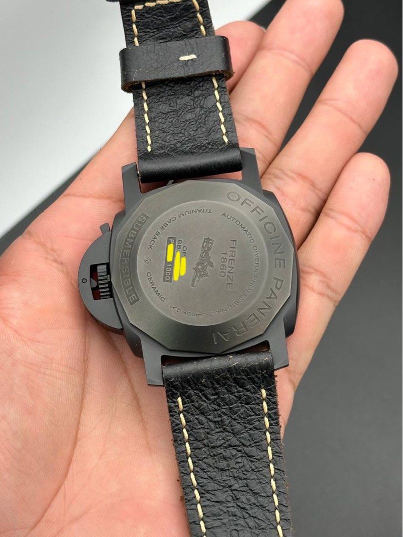 PAM00508 Panerai Luminor Submersible 1950 3 days automatic Limited Edition 1000 pieces PAM 508 Black Ceramic Like New